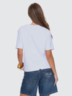 Thrills Co Essential Tee - White in White