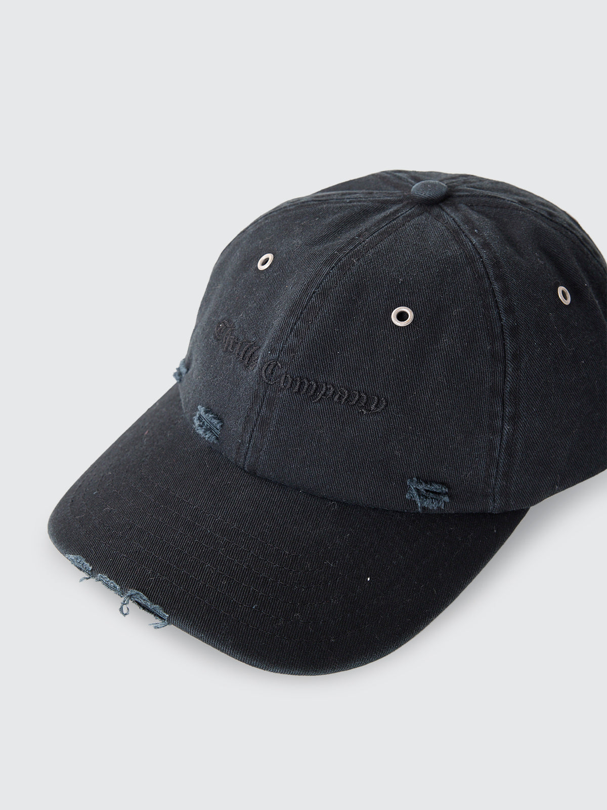 Thrills Co Everything In Its Place 6 Panel Cap - Black in Black