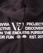 Rivvia Projects Expanse Hood in OFF BLACK