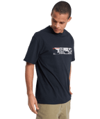 Quiksilver Mens Mercury Vortex T-Shirt in Black