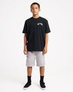 Billabong Boys 8-16 Throw On 19" Boardshorts in ASH