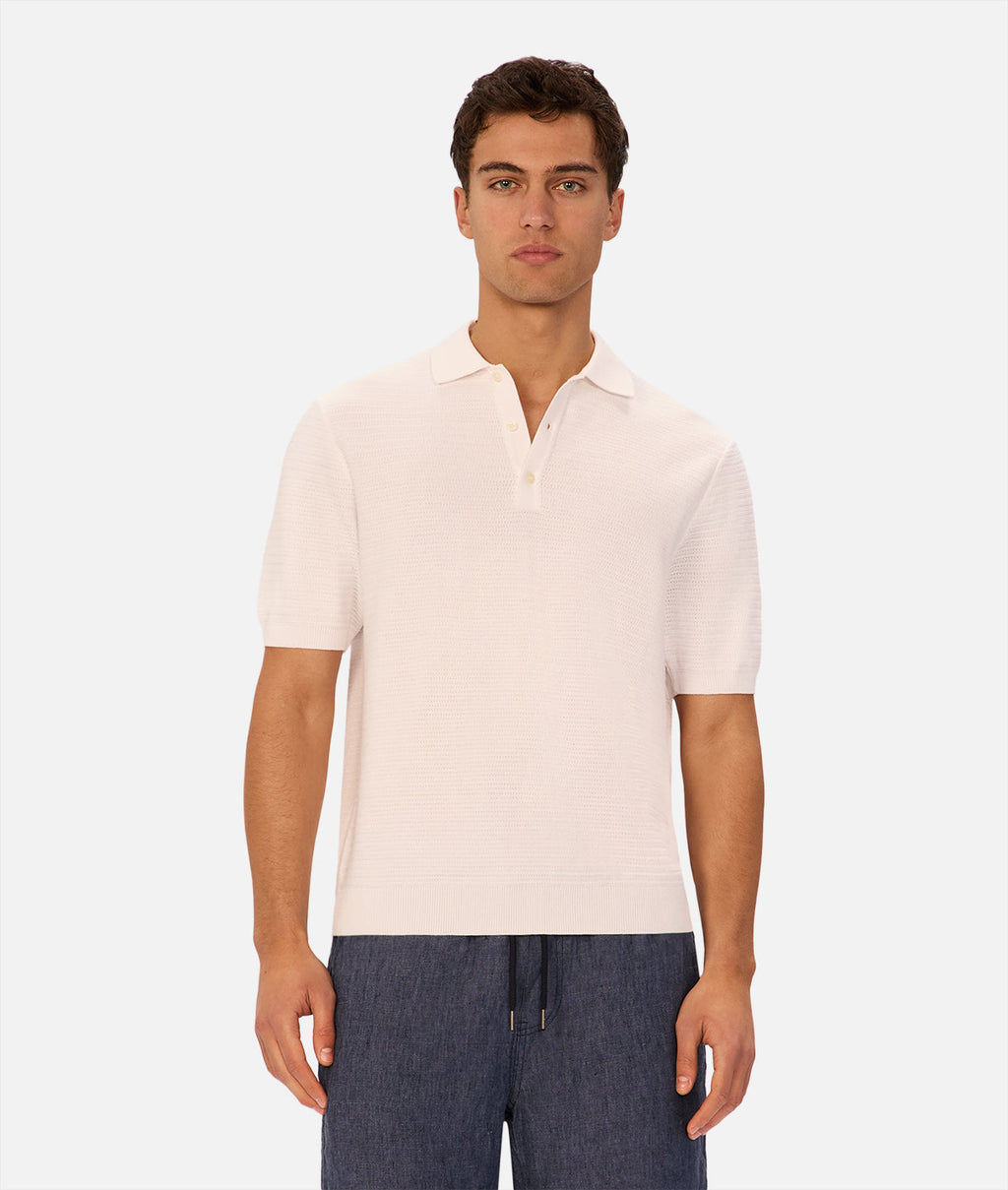 Industrie The Rondella Polo - Winter White in WINTERWHT