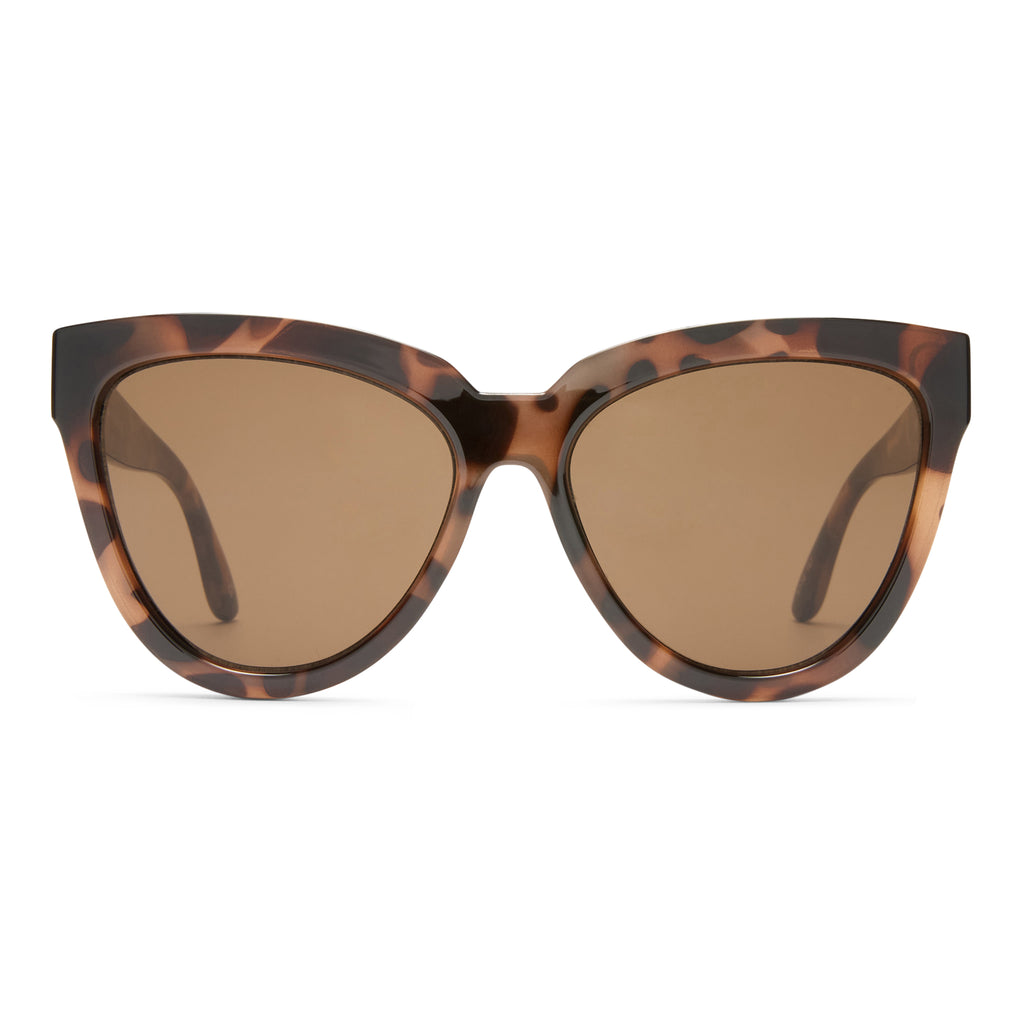 Le Specs LIAR LAIR VOLCANIC TORT in BROWN MONO