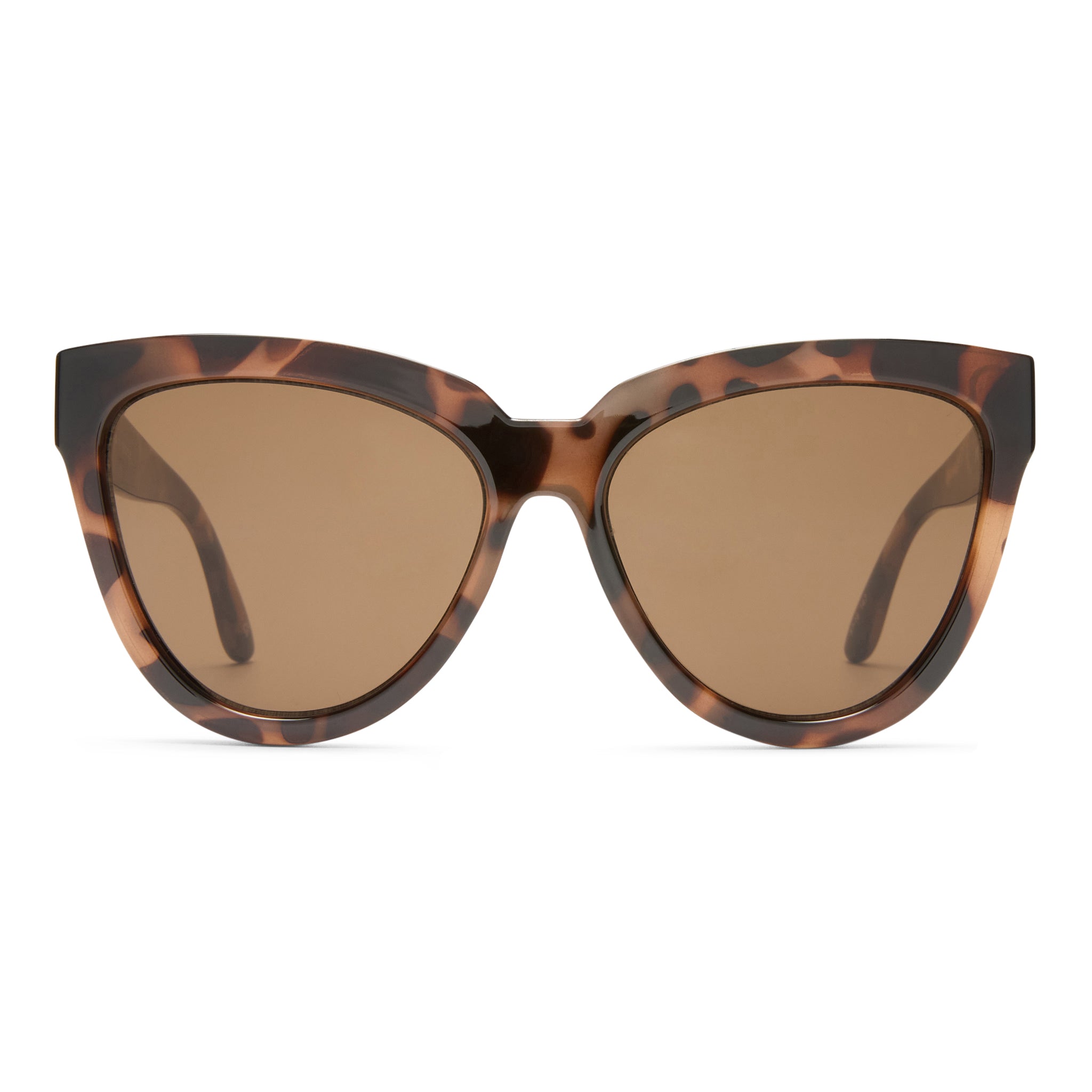 Le Specs LIAR LAIR VOLCANIC TORT in BROWN MONO