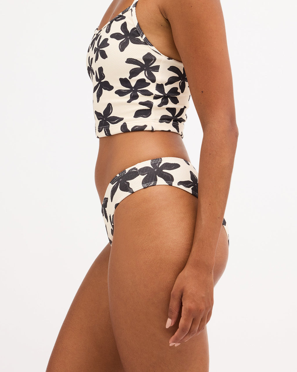 Billabong Womens Dusk To Dawn Bondi Pant Bikini Bottom in Salt Crystal