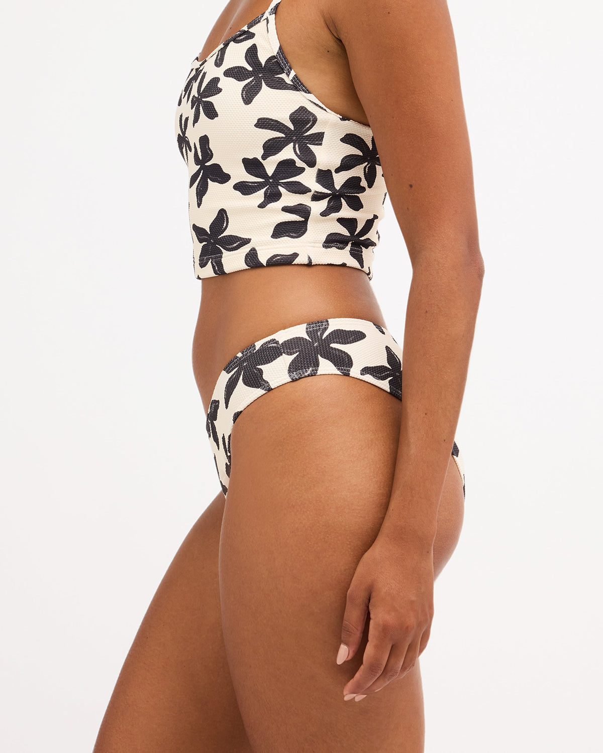 Billabong Womens Dusk To Dawn Bondi Pant Bikini Bottom in Salt Crystal