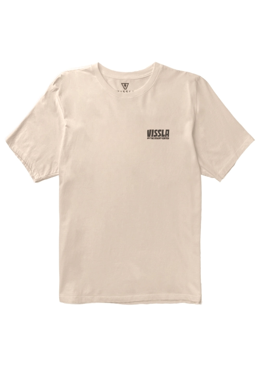 Vissla Tec Surf Farm Organic Blend Ss Tee in BON-Bone