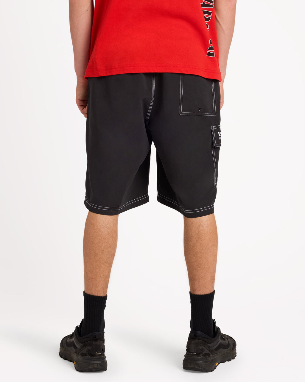 Billabong Mens Throw On 22" Boardshorts in Black