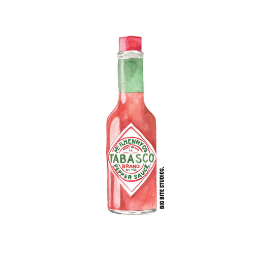 Big Bite Studios Tabasco Waterproof Sticker — By Big Bite Studios in Single