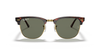 Ray-Ban® CLUBMASTER RED HAVANA G-15 GRE in Tortoise On Gold