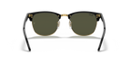 Ray-Ban® CLUBMASTER BLACK ON ARISTA G-1 in Black On Gold