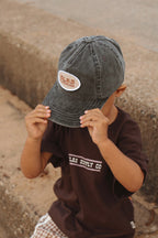 Olas Supply Co OUTBACK MINI CAP WASHED BLACK in OS