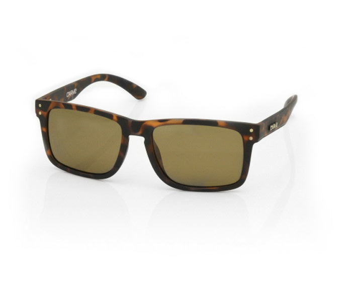 Carve Goblin - Polarized Matte Tort Frame Sunglasses in Single