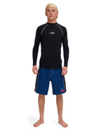 Quiksilver Stab Ls Rashie in Black