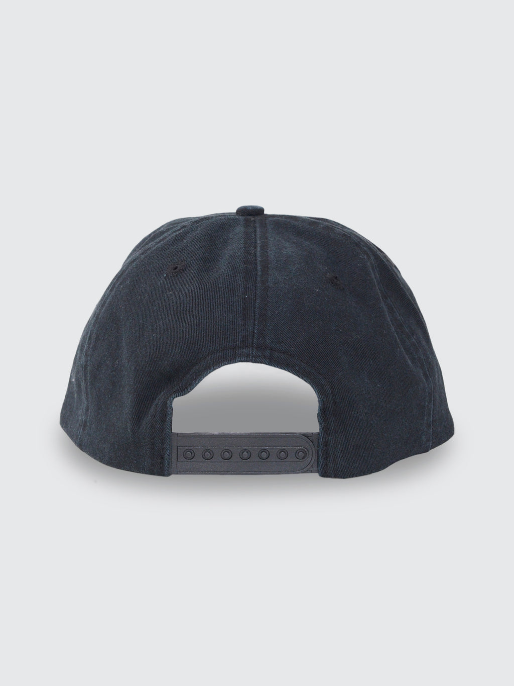 Thrills Co Hard Knocks College 5 Panel Cap - Black in Black