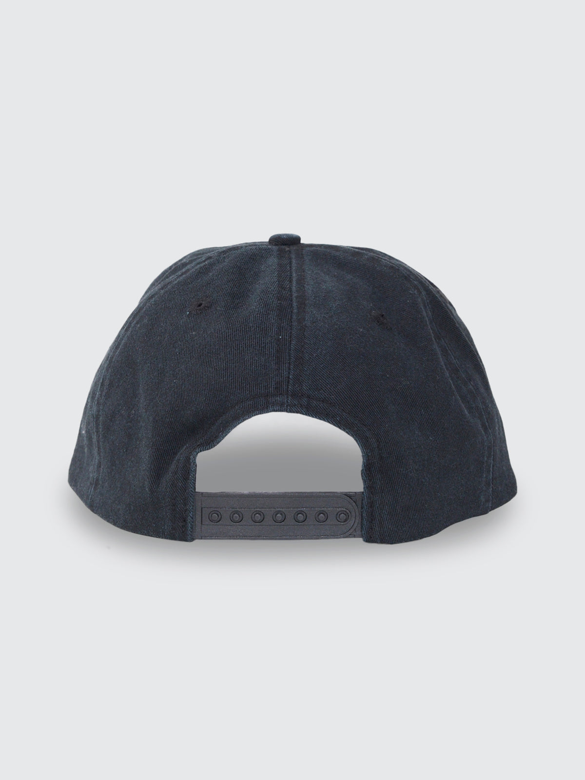 Thrills Co Hard Knocks College 5 Panel Cap - Black in Black