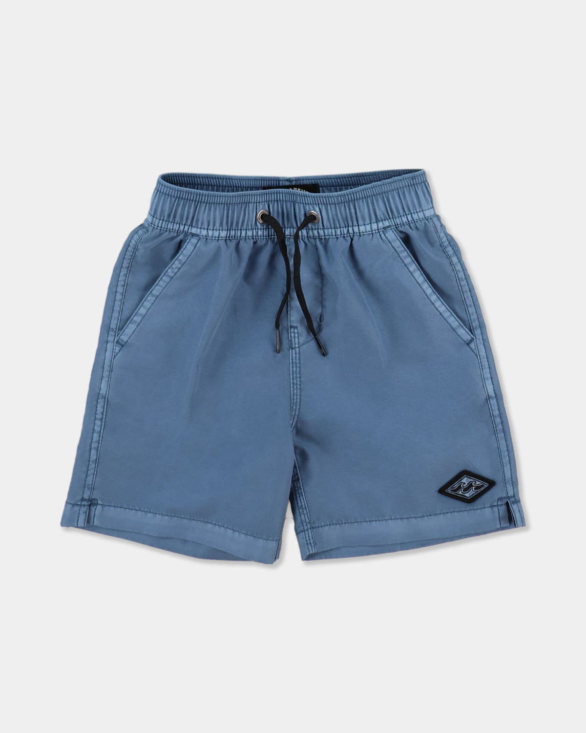 Billabong Boys 2-7 All Day Overdyed Layback 17" Boardshorts in Steel Blue