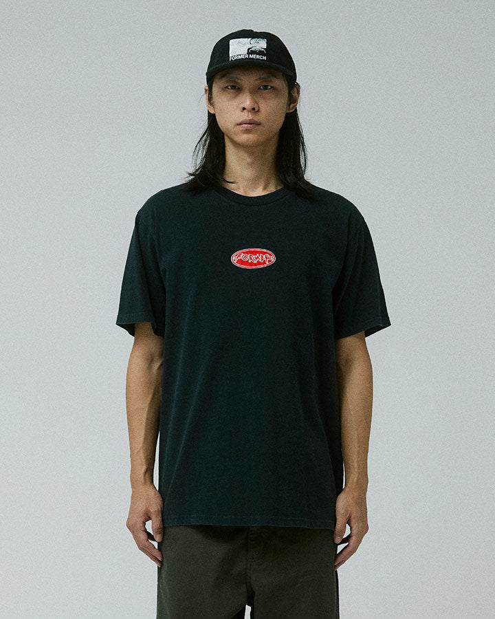 Former Flatline T-Shirt in WASHED BLACK