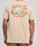 The Mad Hueys Good Day For It | Ss Tee in LATTE WASHED