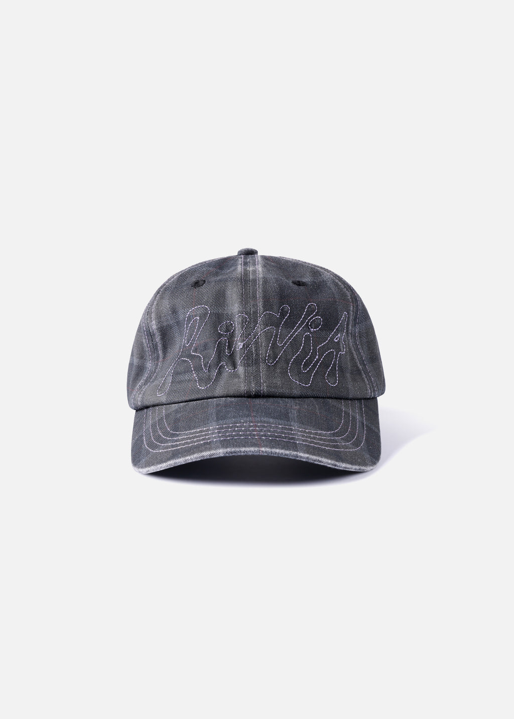 Rivvia Projects Graf Check Cap in BROWN BLACK PLAID