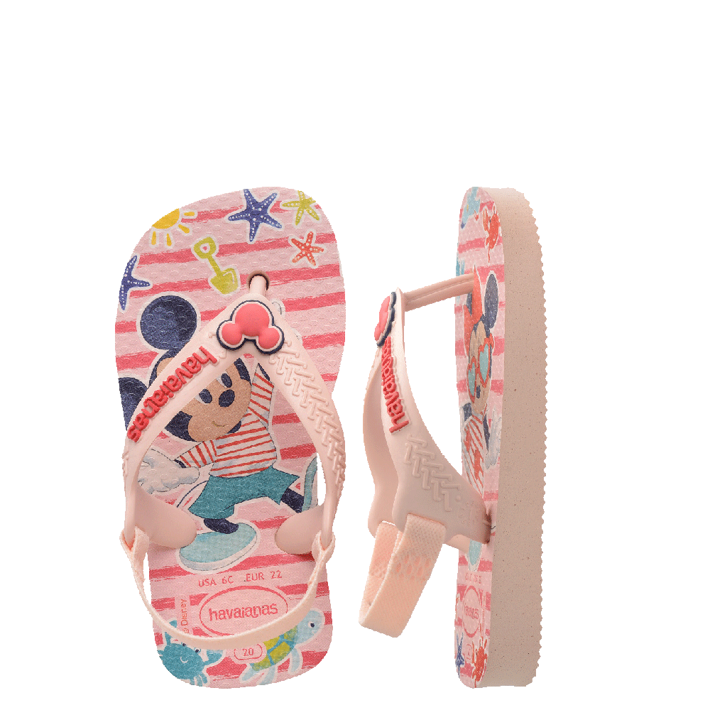 Havaianas Baby Disney Classics (Mickey & Pluto) Blue in Blue