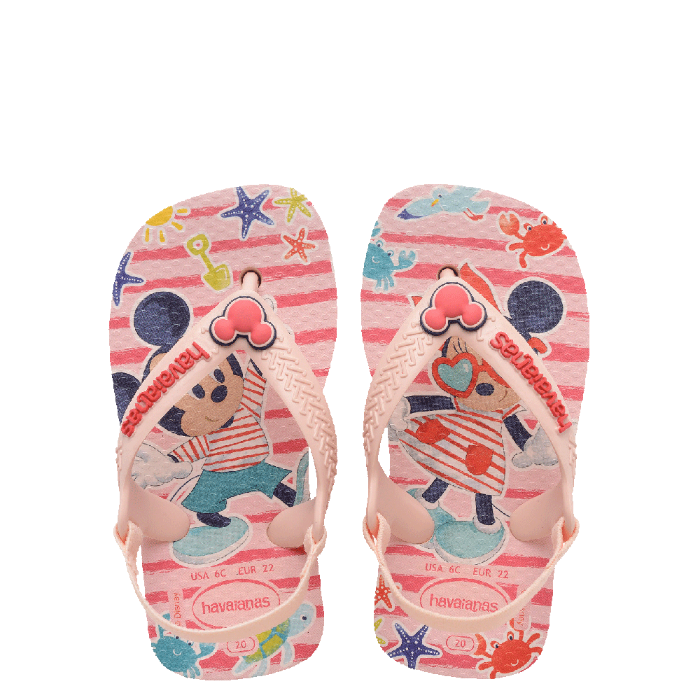 Havaianas Baby Disney Classics (Mickey & Pluto) Blue in Blue