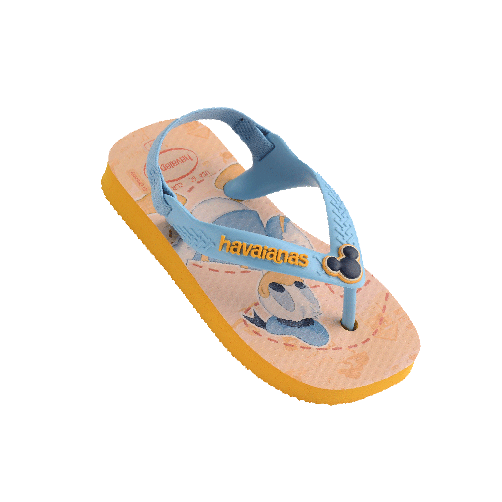 Havaianas Baby Disney Classics (Mickey & Pluto) Blue in Blue