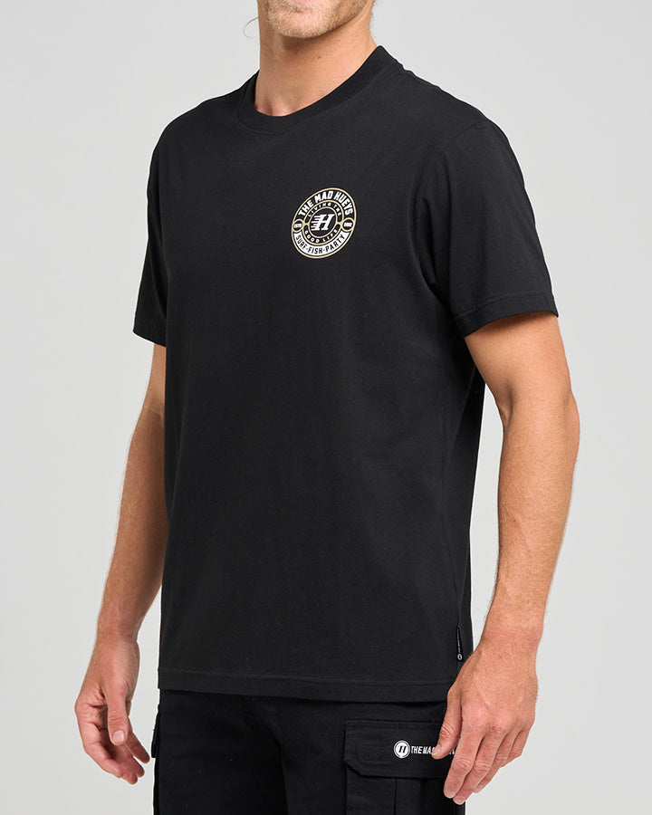 The Mad Hueys Hueys Good Life | Ss Tee - Black in BLACK