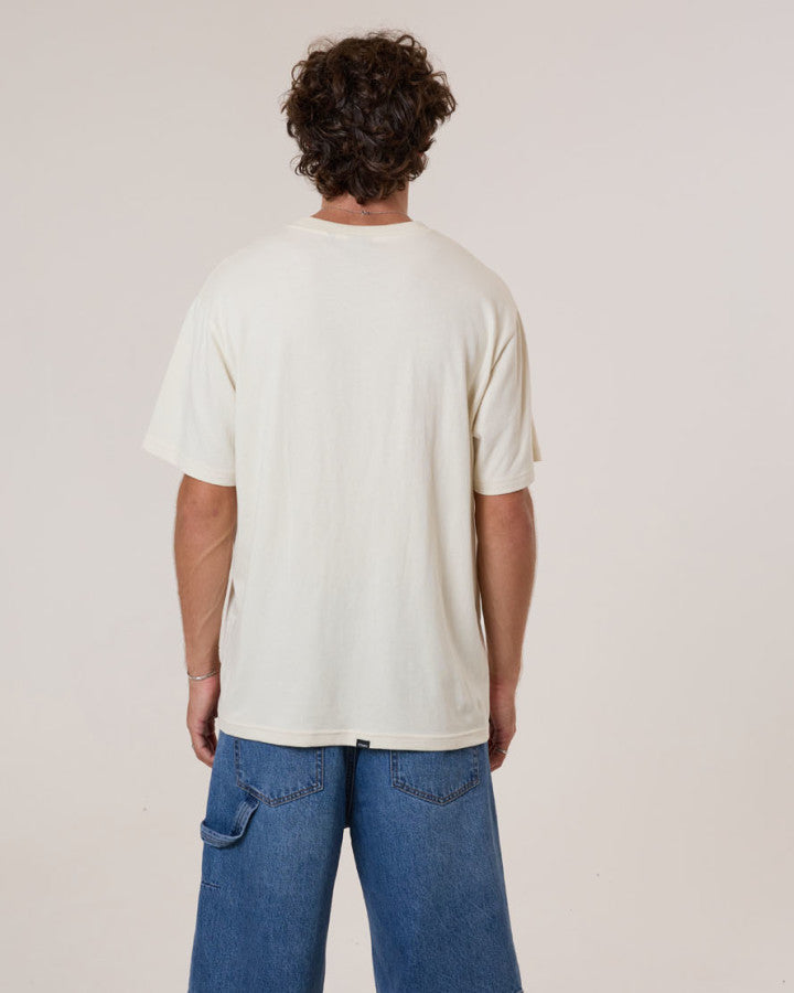 Thrills Immersion Merch Fit Tee - Heritage White in Heritage White