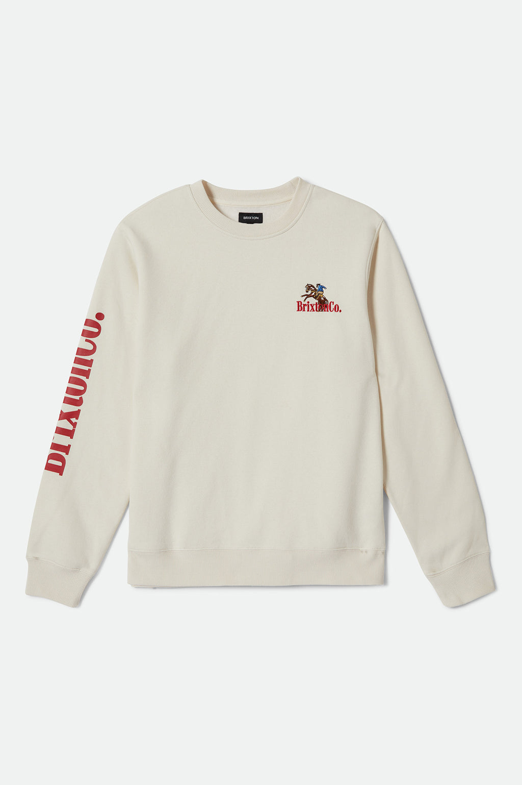 Brixton Inwood Crew in EGRET WHITE