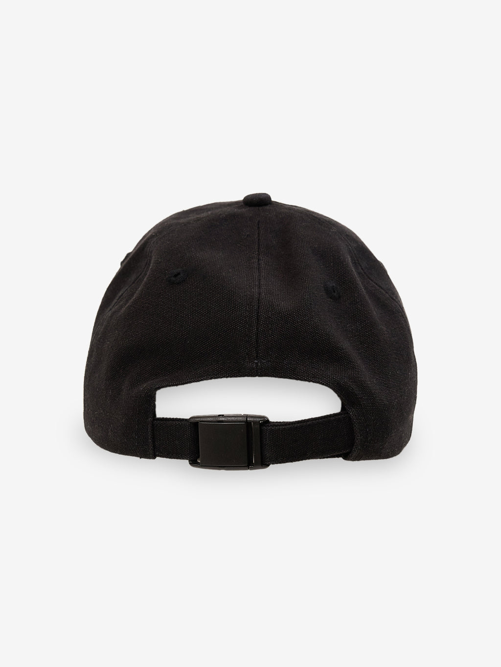 Thrills Co Issued 6 Panel Cap - Black in Black