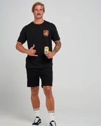 The Mad Hueys Kraken Tins | Ss Tee in BLACK