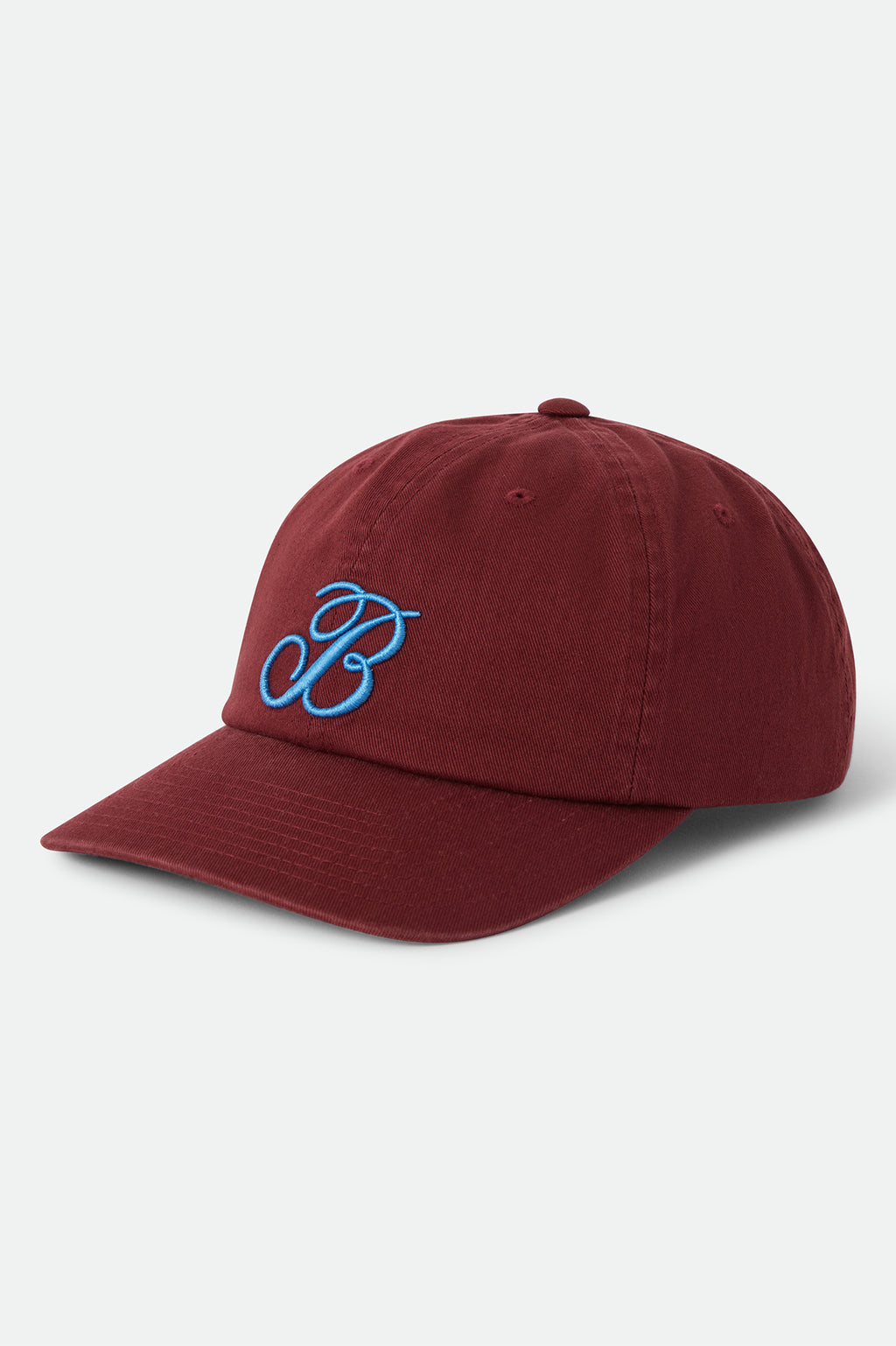 Brixton Le B Adjustable Hat in DARK BRICK