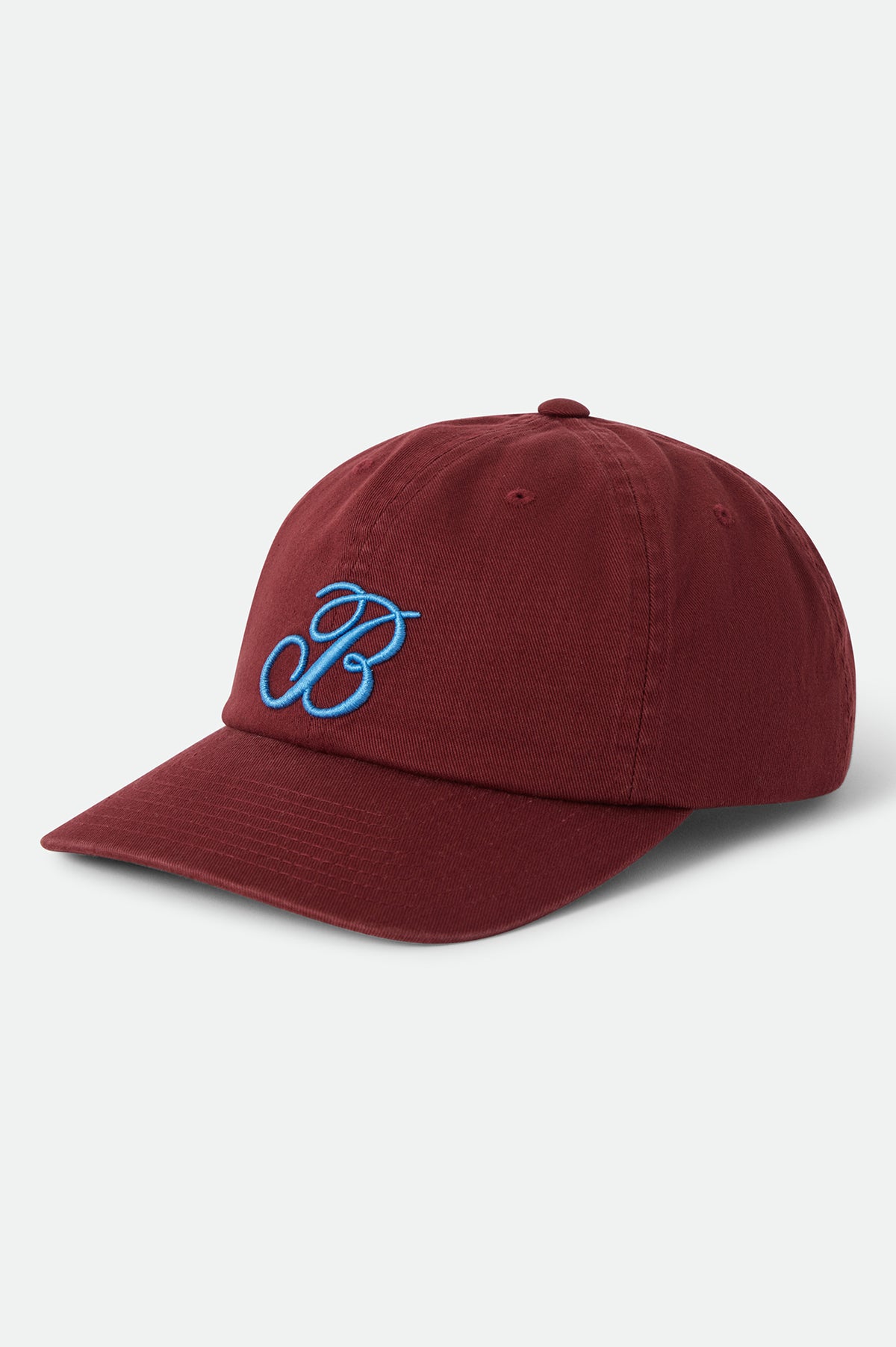 Brixton Le B Adjustable Hat in DARK BRICK