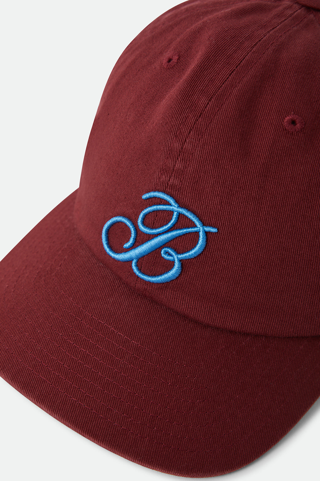 Brixton Le B Adjustable Hat in DARK BRICK