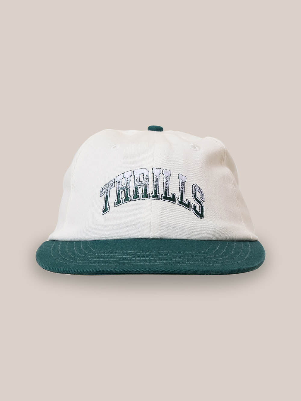 Thrills Co Los Stingers 6 Panel Cap - Natural - Botanical Garden in Natural - Botanical Garden