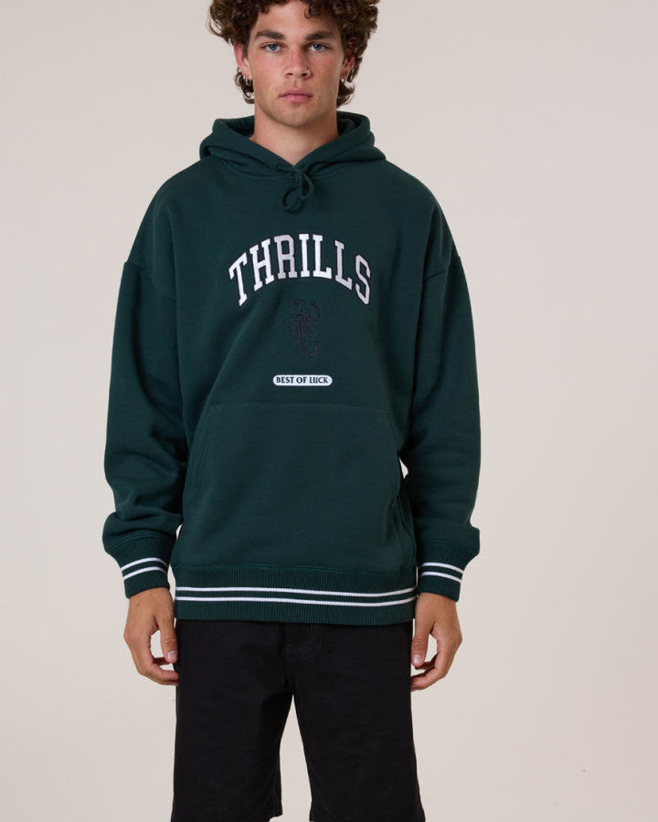 Thrills Los Stingers Slouch Pull On Hood - Vista Green in Vista Green