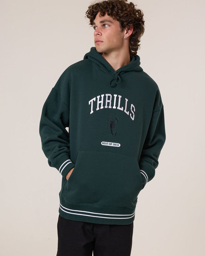 Thrills Los Stingers Slouch Pull On Hood - Vista Green in Vista Green