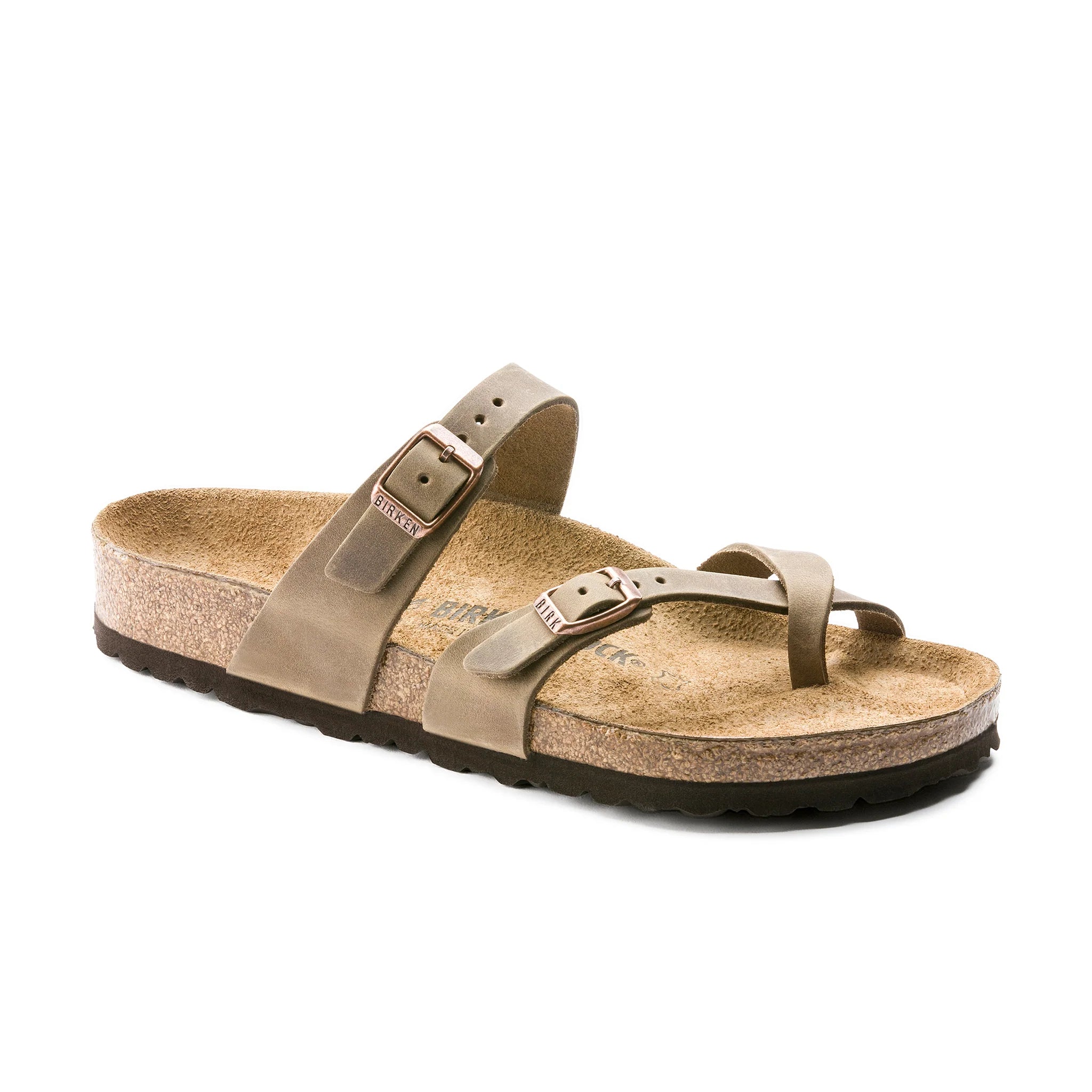 Birkenstock Mayari Tabacco Brown Oiled Leather Regular