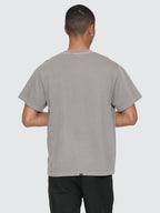 Thrills Co Paradise Falling Embro Merch Fit Tee - Fog in Fog