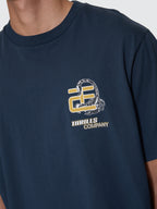 Thrills Co Paradise Falling Merch Fit Tee - Federal Blue in Federal Blue