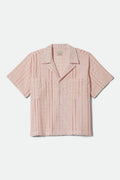Brixton Paradise Lounge S/S Woven in CHALK PINK