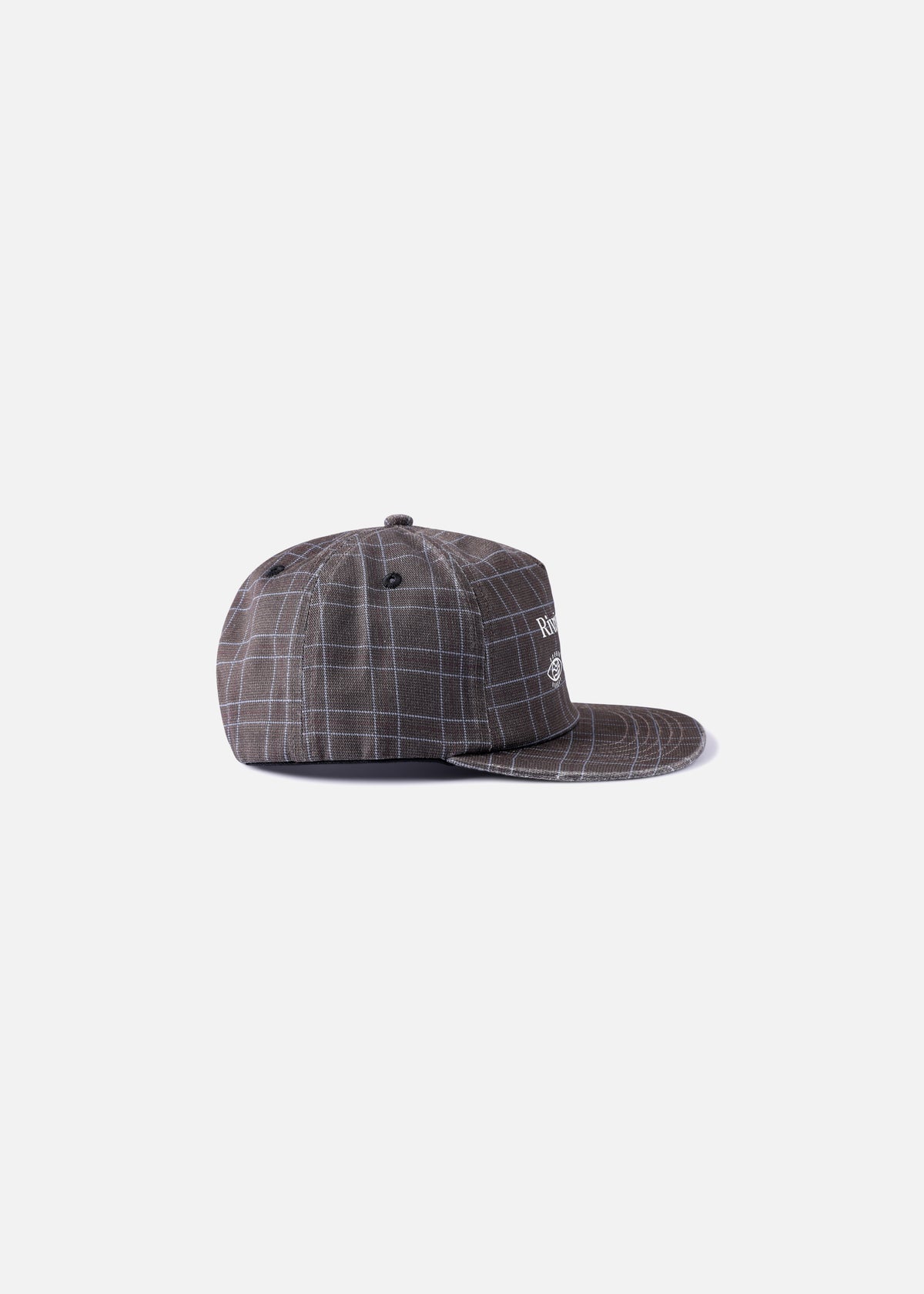 Rivvia Projects Projects Houndstooth Cap in BROWN HOUNDSTOOTH