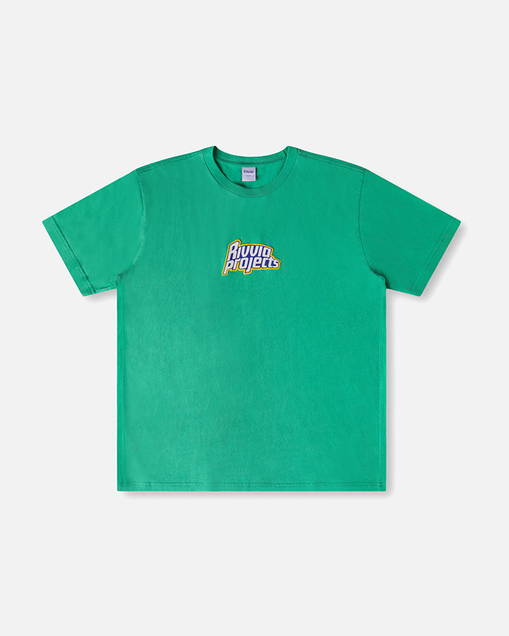 Rivvia Projects Pulse T-Shirt in GREEN WASH