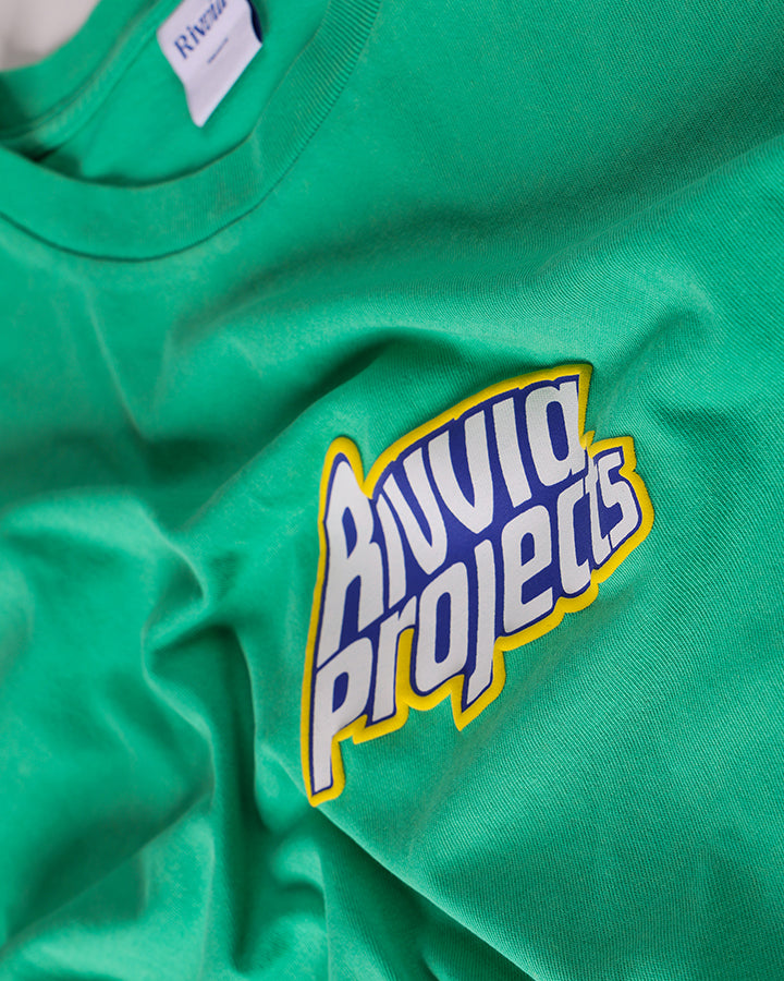 Rivvia Projects Pulse T-Shirt in GREEN WASH