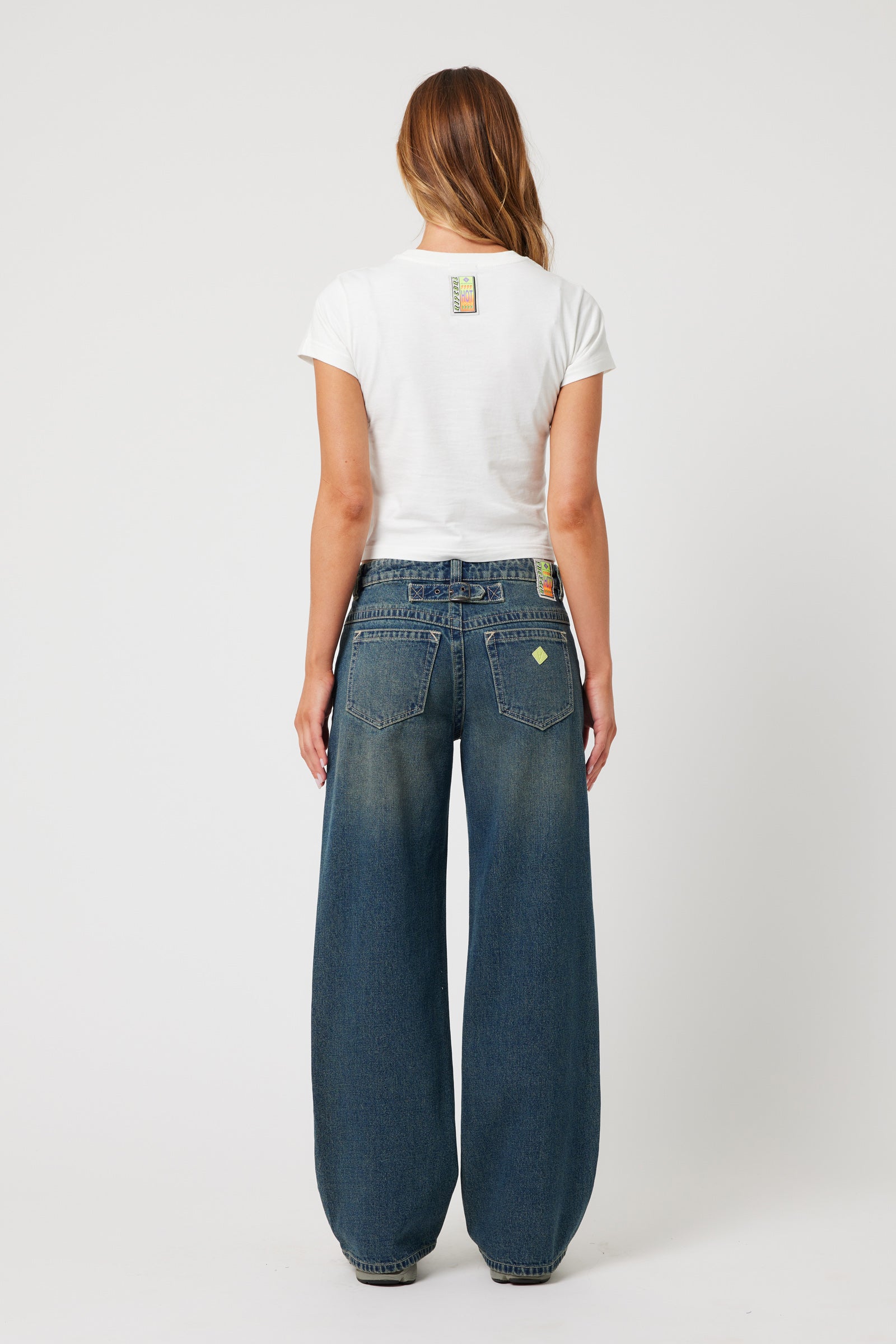 Abrand Jeans Rc 99 Baggy Zola in TINT DARK BLUE