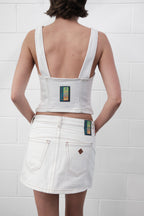 Abrand Jeans Rc Zip Bustier Dune in DUNE