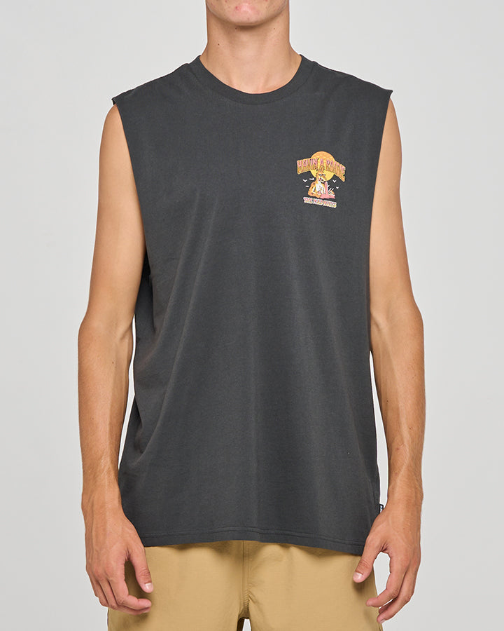 The Mad Hueys Roadie | Muscle - Vintage Black in VINTAGE BLACK