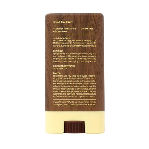 Sun Bum Face Stick Spf 30 (Aus) in NA
