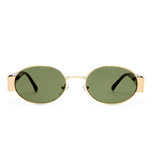 Le Specs Mars Ii in GOLD / DARK TORT